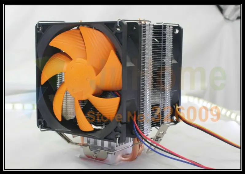 90 мм двойной вентилятор боковый для Intel LGA775/1150/1151/1156 AMD AM2 +/AM3/FM1/FM2 радиатор кулер