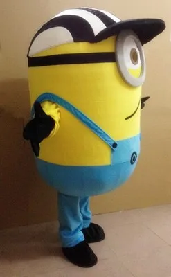 Высококачественный костюм Талисман из мультфильма Гадкий я 2|minion costume|mascot costumecartoon