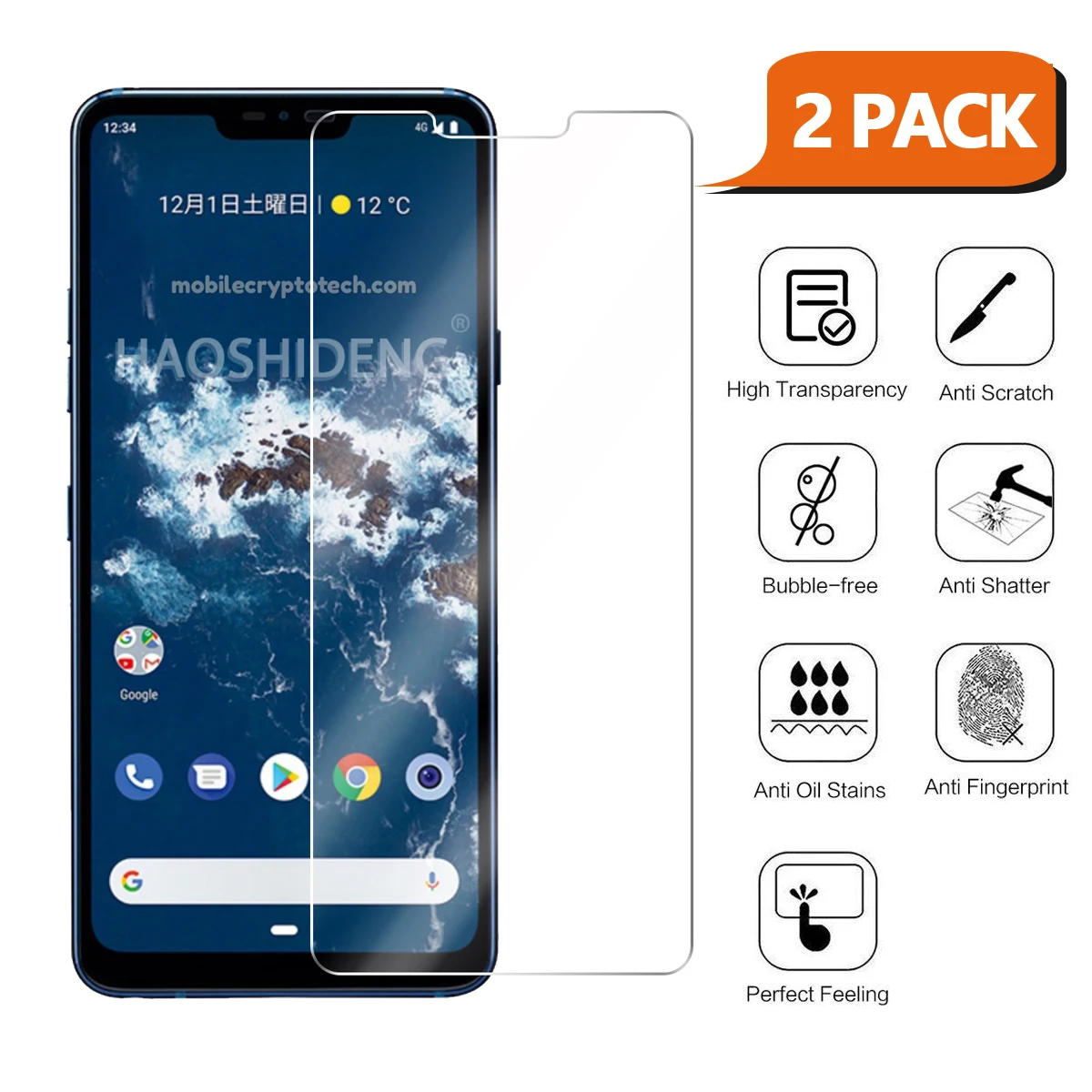 2 шт./партия для LG G7 One закаленное стекло 9H Высококачественная Защитная пленка