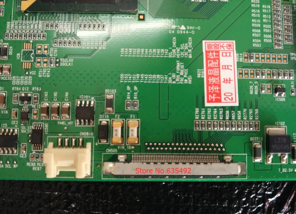 Логическая плата LA46B610A5R LTF460HF06 2009FA7M4C4LV0. 9 оригинальная и новая гарантия хорошего качества: 1 год