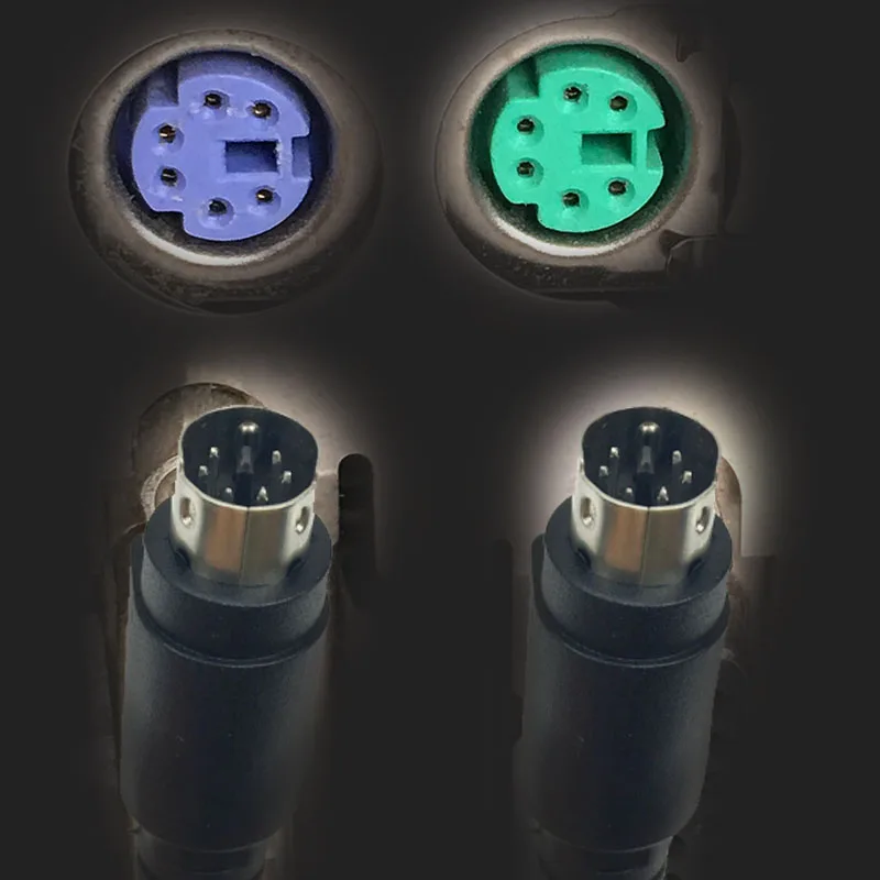 Чистая медь PS2 PS/2 клавиатура мышь штырь гнездо системная на 6 контактов 1M1 5 m3m5m|6