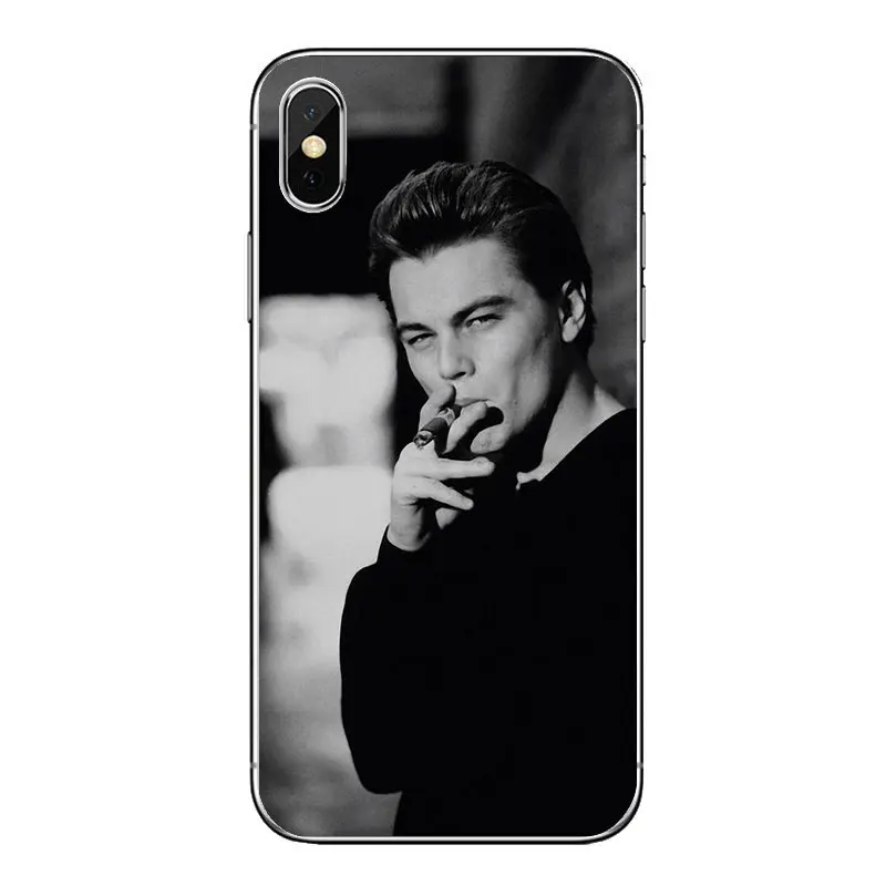 Phone Skin Case Leonardo Dicaprio Young White Swan Portrait For Huawei P20 Lite Nova 2i 3i 3 GR3 Y6 Pro Y7 Y8 Y9 Prime 2018 2019 |