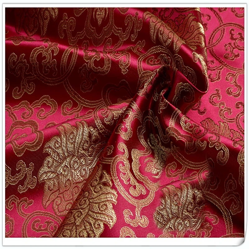 Honour цветы стиль парчовая ткань дамасский жаккард одежда костюм обивка интерьера