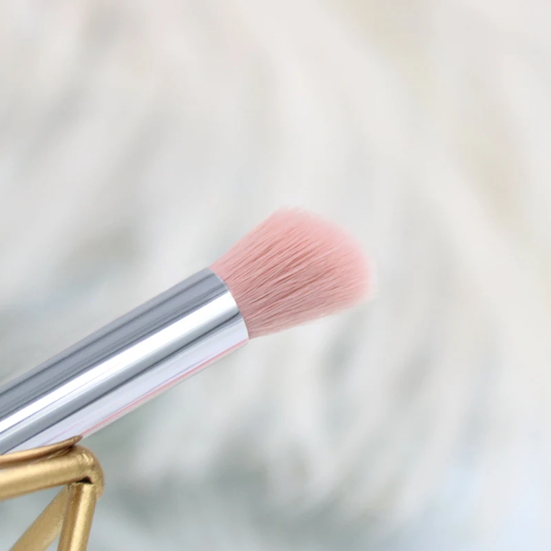 blending brush BBL Розовый Премиум макияж кисти рассыпчатая пудра полировка скульптуры Румяна Конические смешивания хайлайтер тени для век кисти макияж инструменты - Handle Color: blending brush