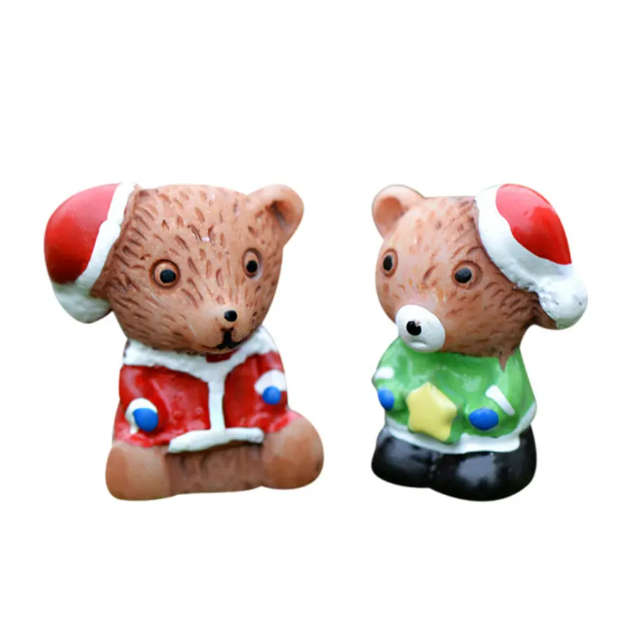 2018 классический полимерный Рождественский медведь и Рождественская