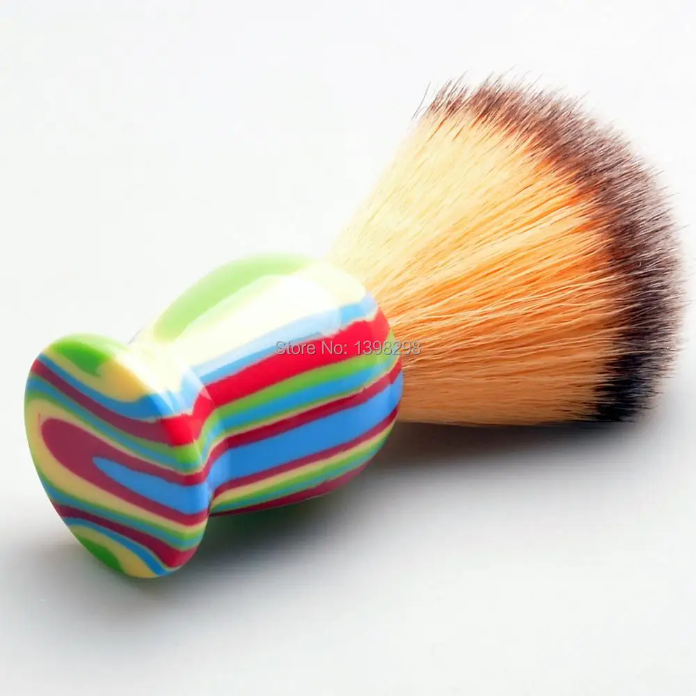 CSB синтетическая щетка для бритья с цветной полимерной ручкой | Красота и