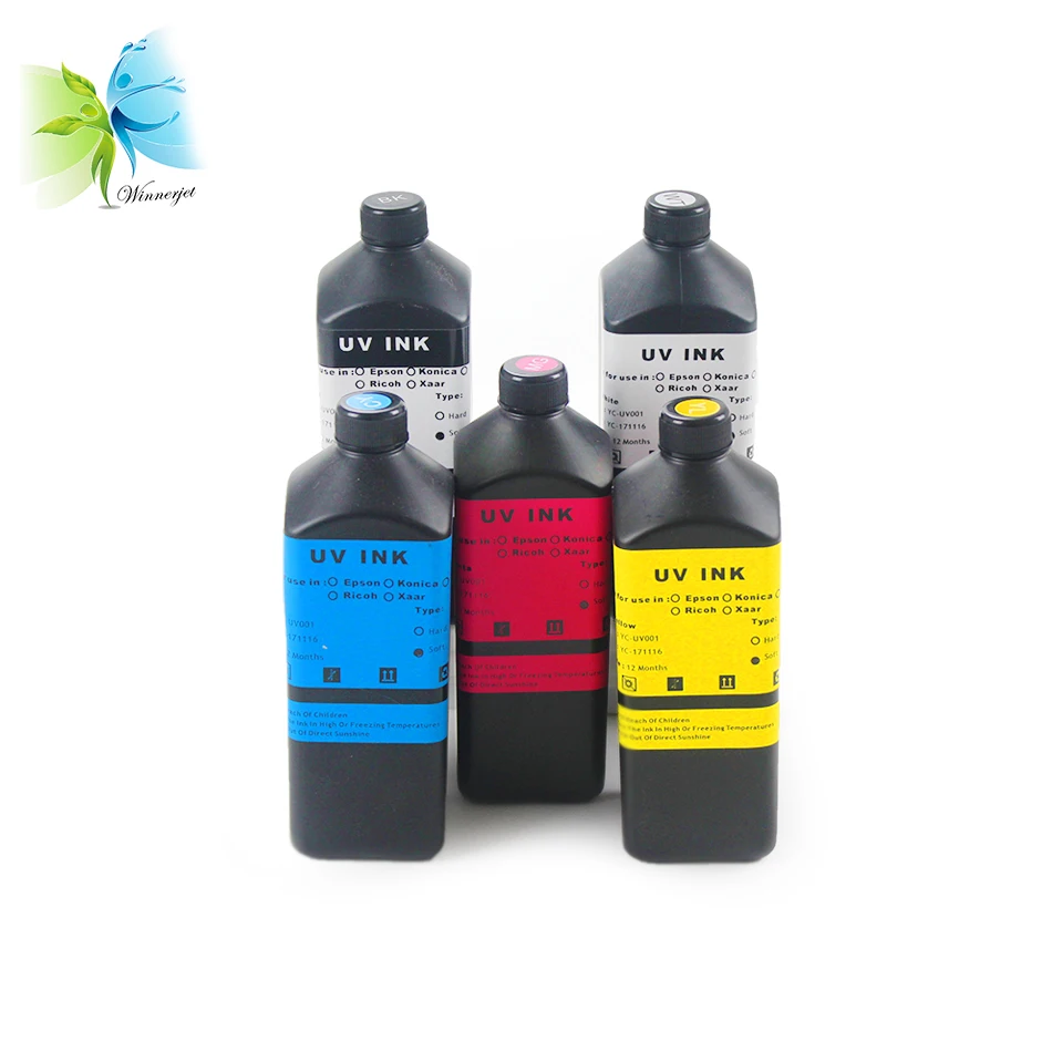 Winnerjet светодиодные УФ чернила для Epson R200 R210 R230 R250 R260 R265 R270 R280 R290 R330 R1800 R1900 R2000