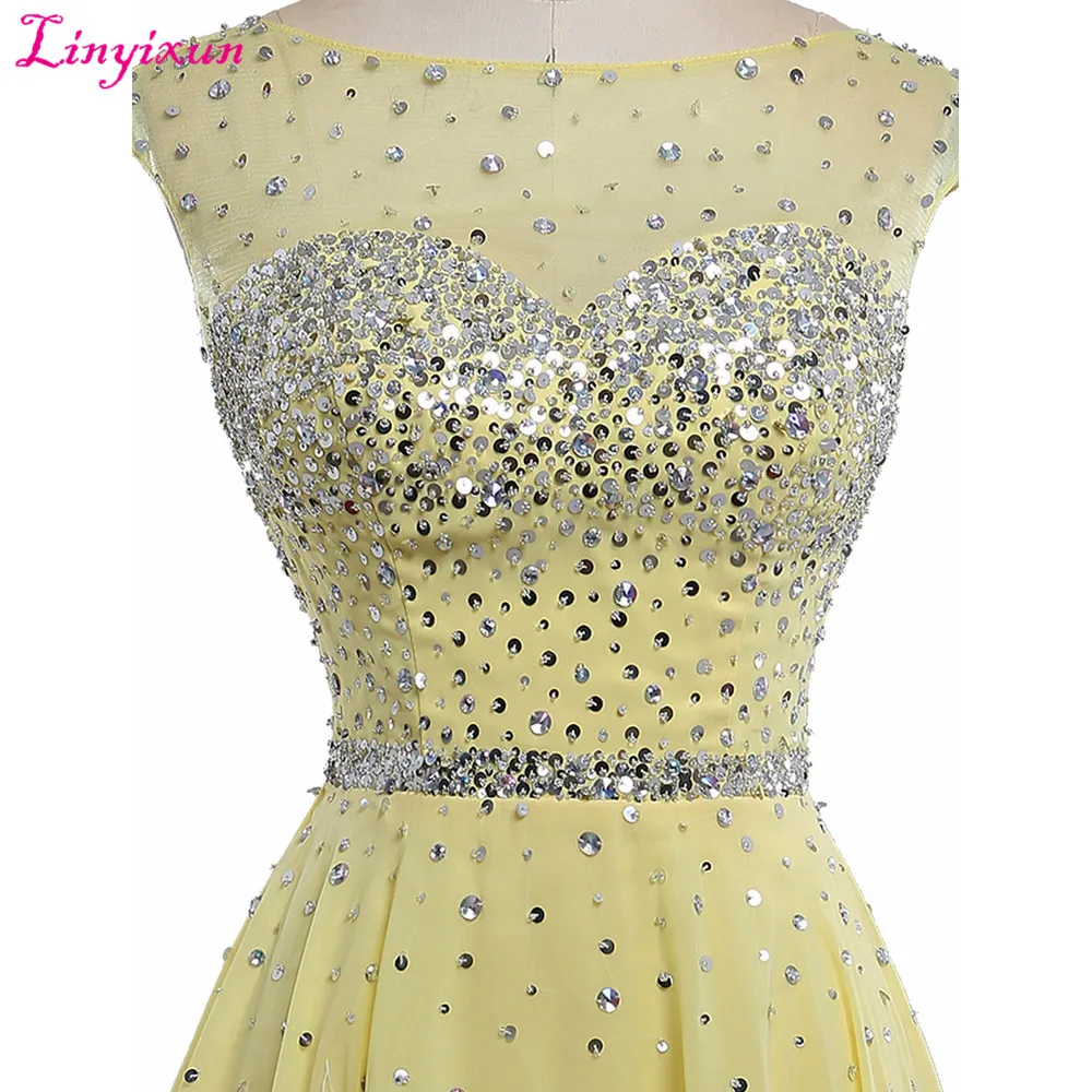 Linyixun настоящая фотография горячая Распродажа платья для выпускного вечера 8 го