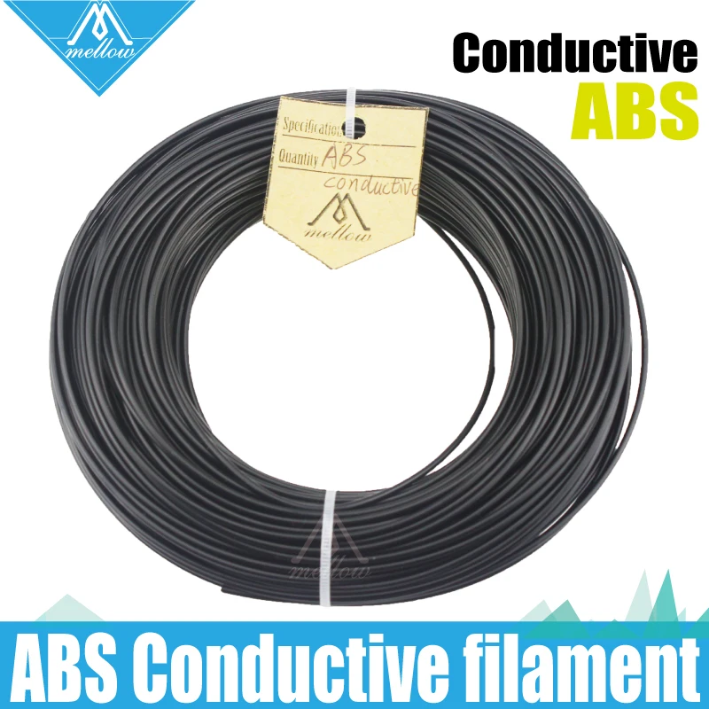 3D принтер 100g проводящая ABS нить 1 75 мм RepRap/Makerbot /Ultimaker/Mendel/kossel/creatbot и т. д. распродажа