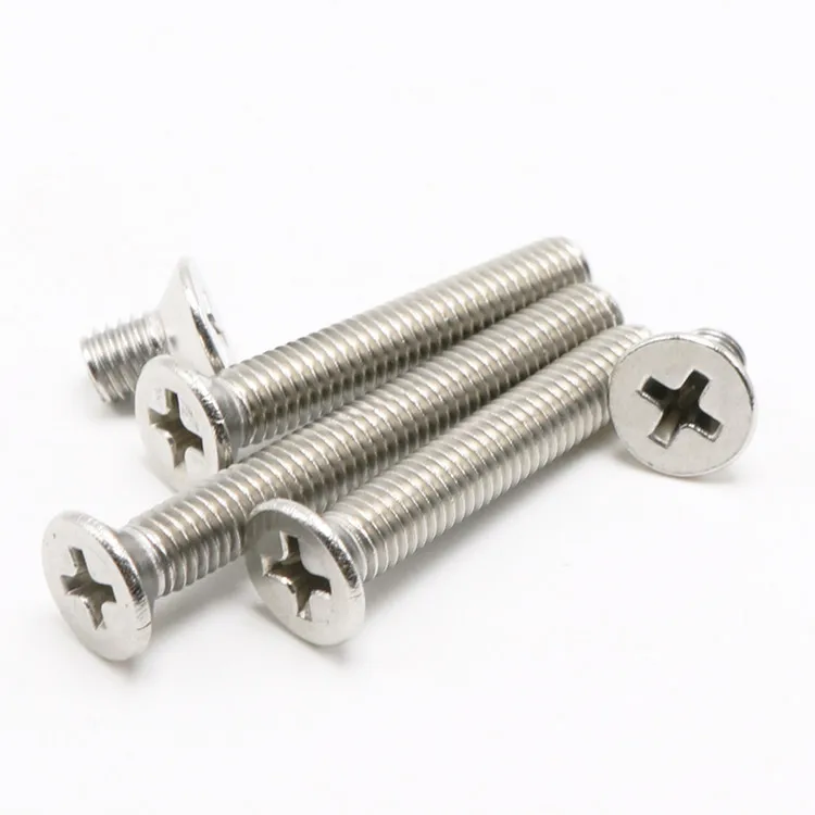 Плоскоголовые винты из нержавеющей стали PK 100 #4 40|machine screws|screw stainless steelscrew |