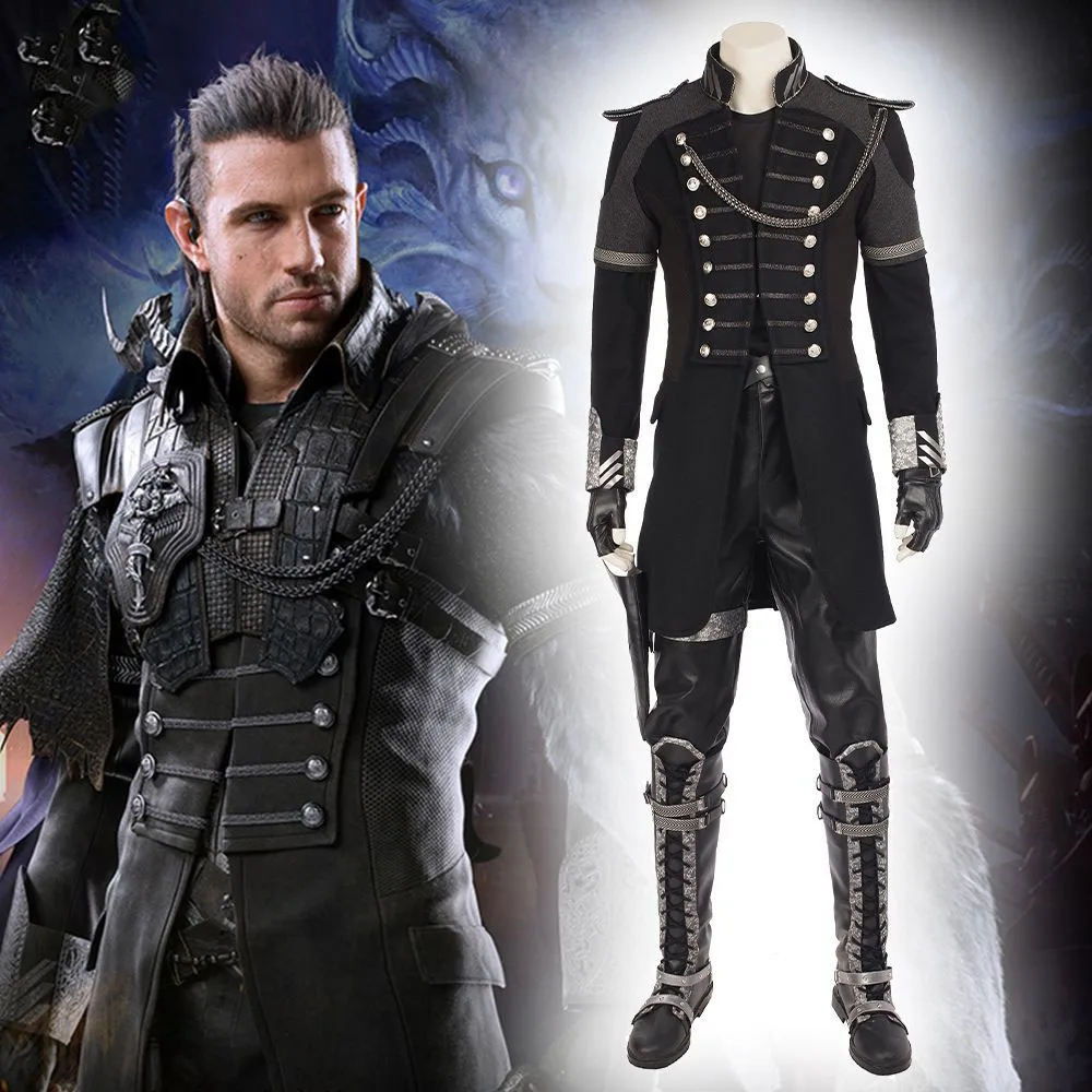 Final Fantasy XV Kingsglaive Nyx Ulric, карнавальный костюм, костюм на Хэллоуин для взрослых мужчин, косплей, Nyx, куртка, костюм, костюм