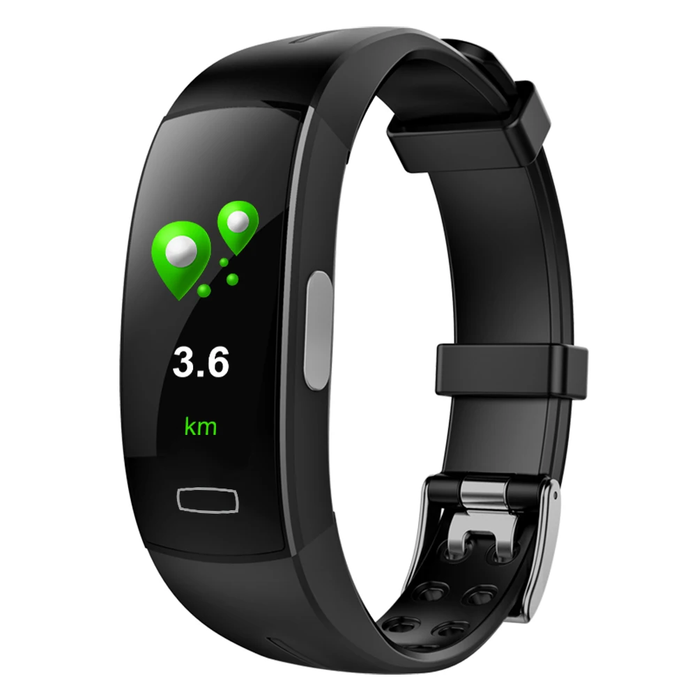 1pc silver and black MHKBD PPG ЭКГ браслет кровяного давления IP67 водонепроницаемый смарт-Браслет спортивный шаг мониторинг сердечного ритма наручные часы KBD0020 - Цвет: 1pc silver and black