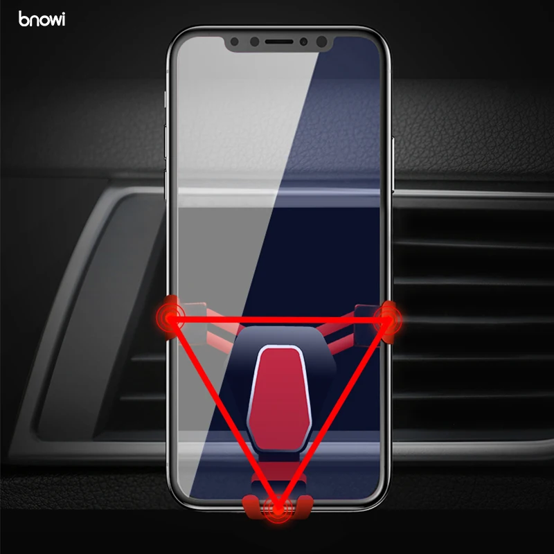 Автомобильный держатель для телефона в автомобиле с вентиляционным отверстием