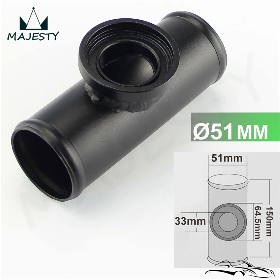 

Для H ** KS SSQV Стиль 2 "50 мм алюминиевый турбо выдувный клапан фланец адаптер трубы