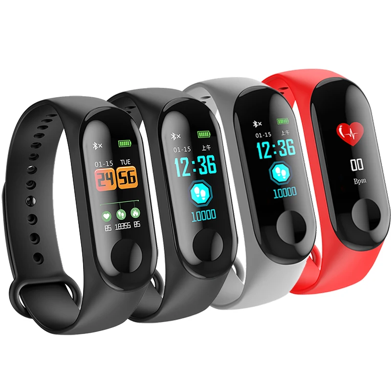 BANGWEI Smart Band 0 96 &quotцветной экран умный Браслет динамический монитор сердечного