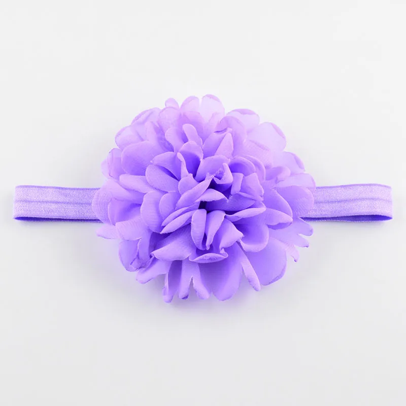 8 шт./лот 19 видов цветов детские повязки на голову большой ободок розовый головной