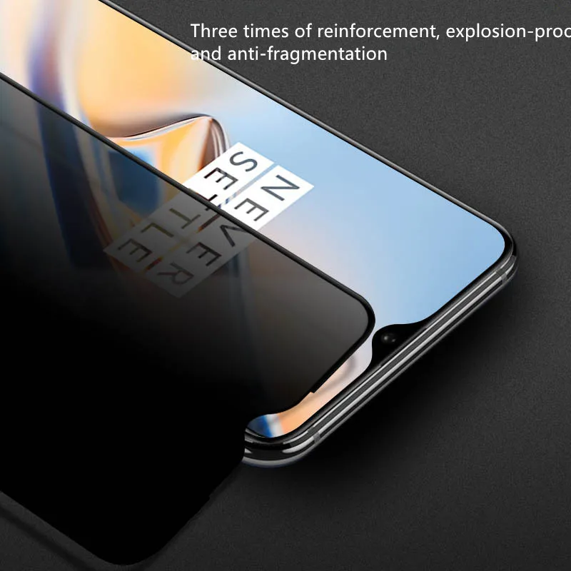 Oneplus анти шпионское стекло защитная пленка конфиденциальность пленка для экрана из закаленного стекла для onplus 6T 1+ 6 5T 5 0,3 мм 9H