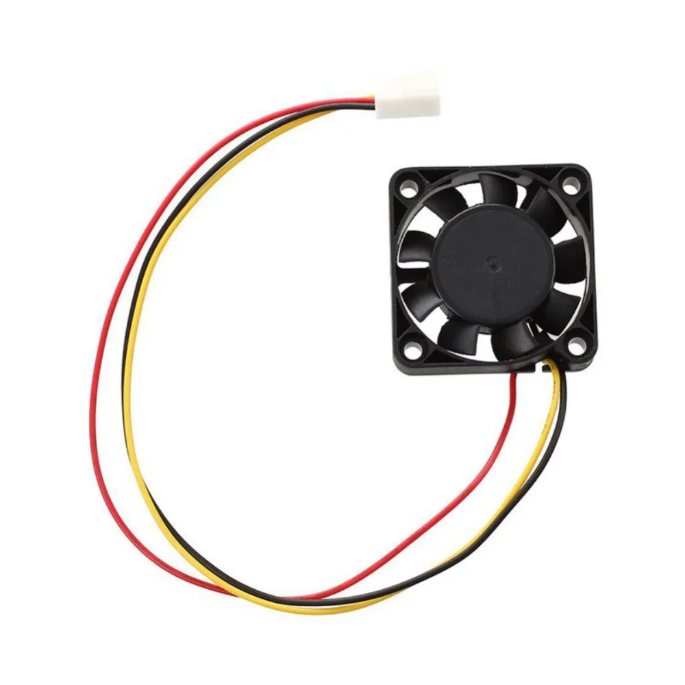 Практичный Прочный портативный 4 см 3pin/2pin DC12V маленький охлаждающий вентилятор для компьютера чехол для охлаждения процессора лазеры принтер кулер для процессора