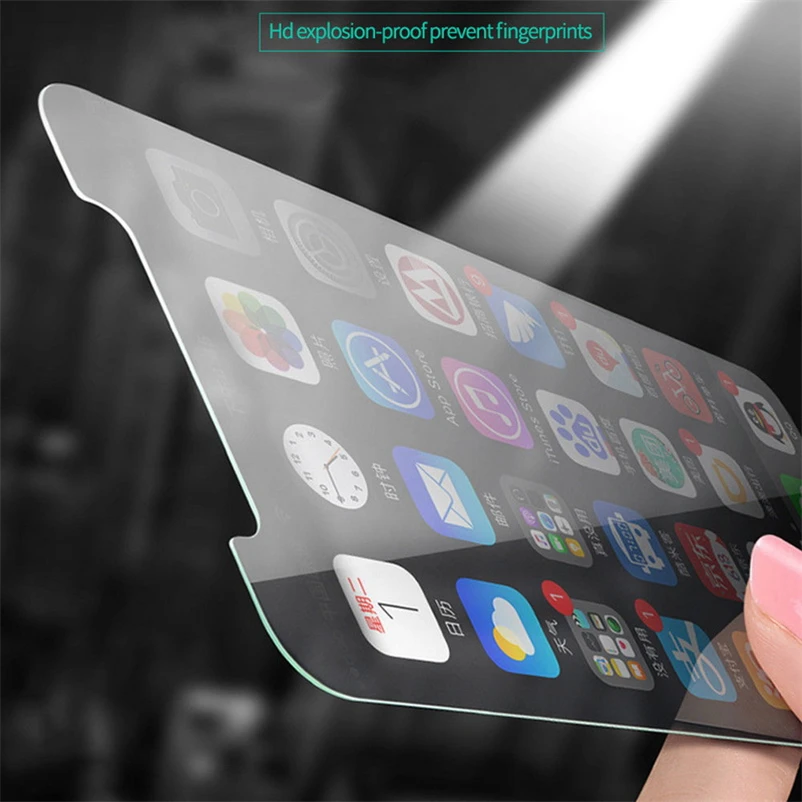 Взрывозащищенная защитная пленка для экрана стеклянный чехол iPhone XS Plus 2018 из