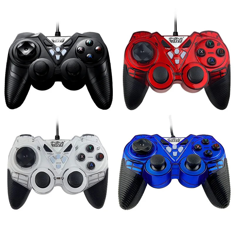 Виброджойстик Dzhostik Проводной USB ПК контроллер для ТВ компьютера паровой ноутбук