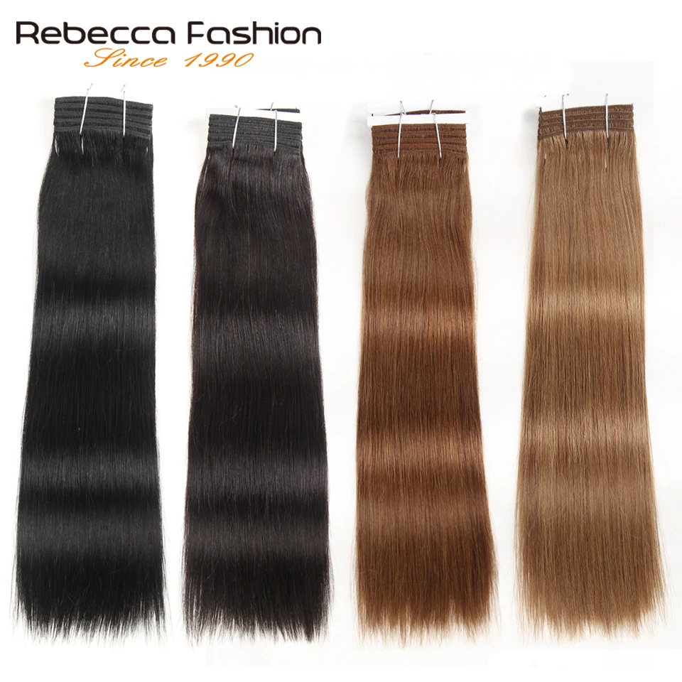 Rebecca, двойные вьющиеся волосы, 113 г, Remy, бразильские, шелковистые, прямые, волнистые человеческие волосы, пряди, Омбре, красный, коричневый, блонд, черный цвет, 1 шт