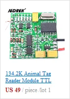 ISO11784/85 FDX-B 134,2 Khz EM ID Card 125Khz Rfid считыватель бирок для животных