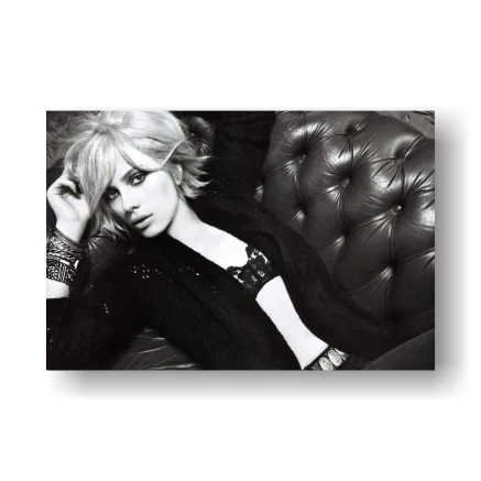 Светло-желтый Scarlett плакат Йоханссон 48 дюймов x 32 дюймов/36 дюймов x 24 дюймов - Цвет: Светло-желтый