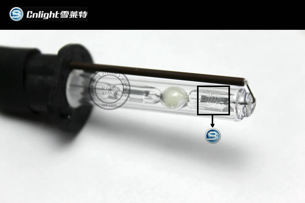 Бесплатная доставка 2 шт. 100% CNLIGHT HID 35 Вт ксеноновая лампа H1 для автомобильных фар H7