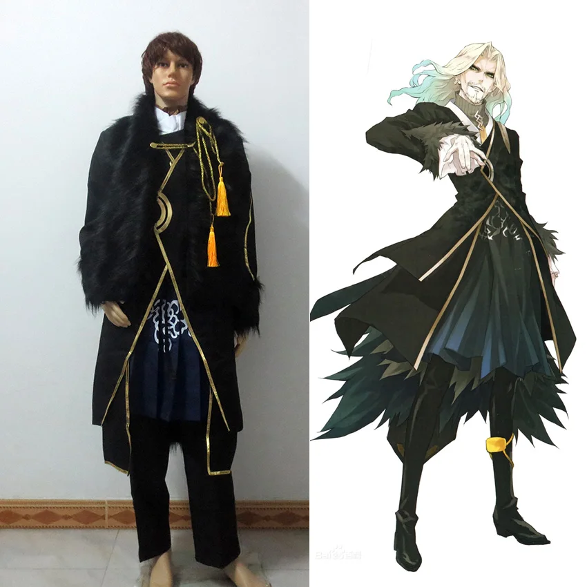 Fate Apocrypha Lancer of Black Vlad III многоцветный Косплей Костюм на заказ любой размер|custom