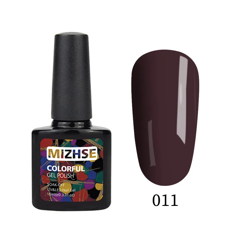 Brown011 MIZHSE 10 мл акриловый полигелевый удлиняющий гель для быстрого строительства Гель-лак для дизайна ногтей маникюр наращивание ногтей Гибридный праймер базовый гель - Цвет: Brown011