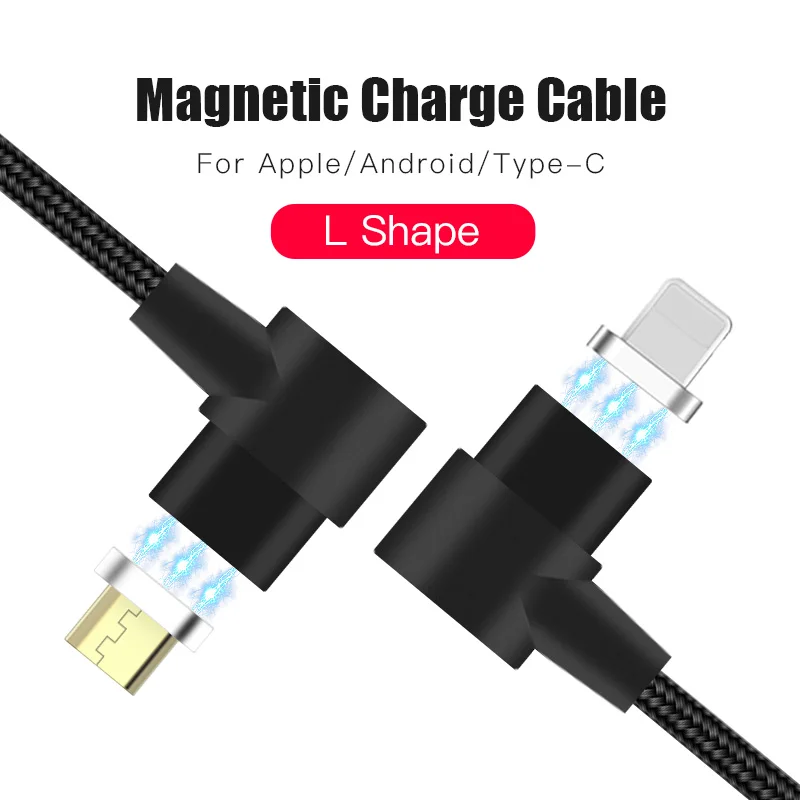 SIKAI 2in1 Магнитный зарядный кабель для Apple Lightning iPhone iPad USB Зарядное устройство провод