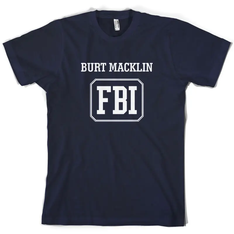 Burt Macklin FBI Мужская футболка 10 цветов Смешные сериалы Комедия|Мужские футболки| |