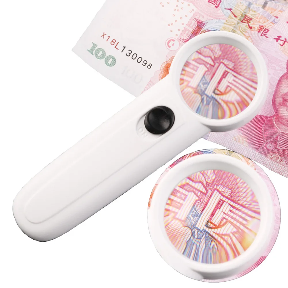 15X многофункциональная Лупа Портативный Карманный ручной стеклянный лупу