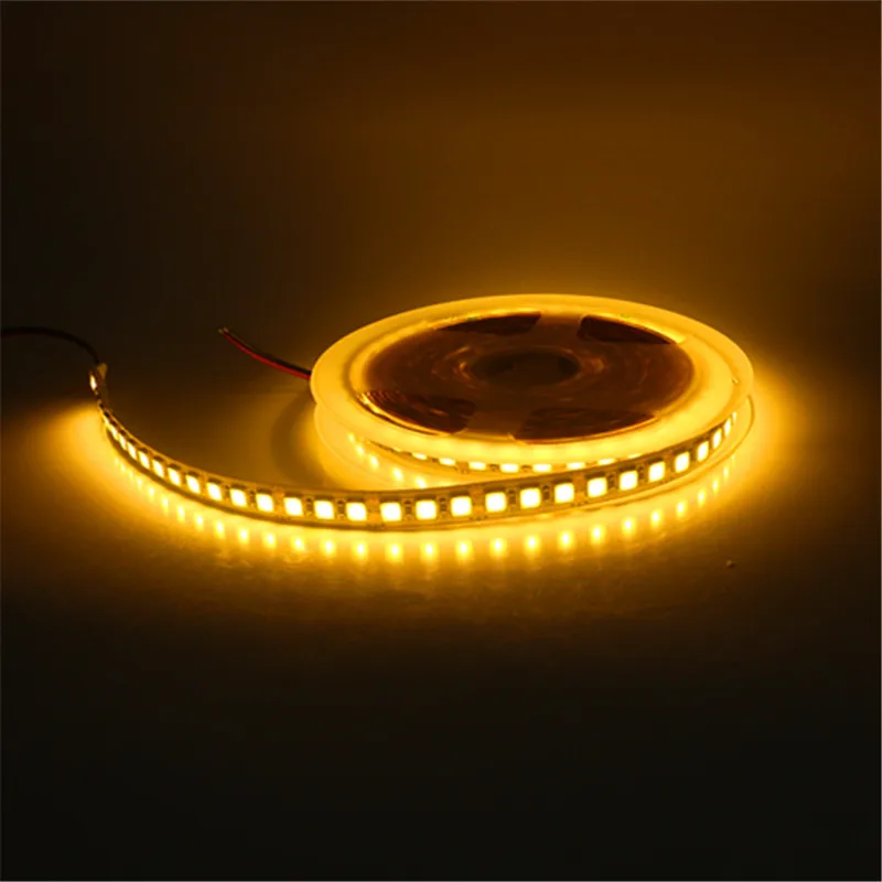 SMD 5054 Светодиодная лента 5 м 120 светодиодов/м 60 гибкая света DC12V более яркая чем 5050
