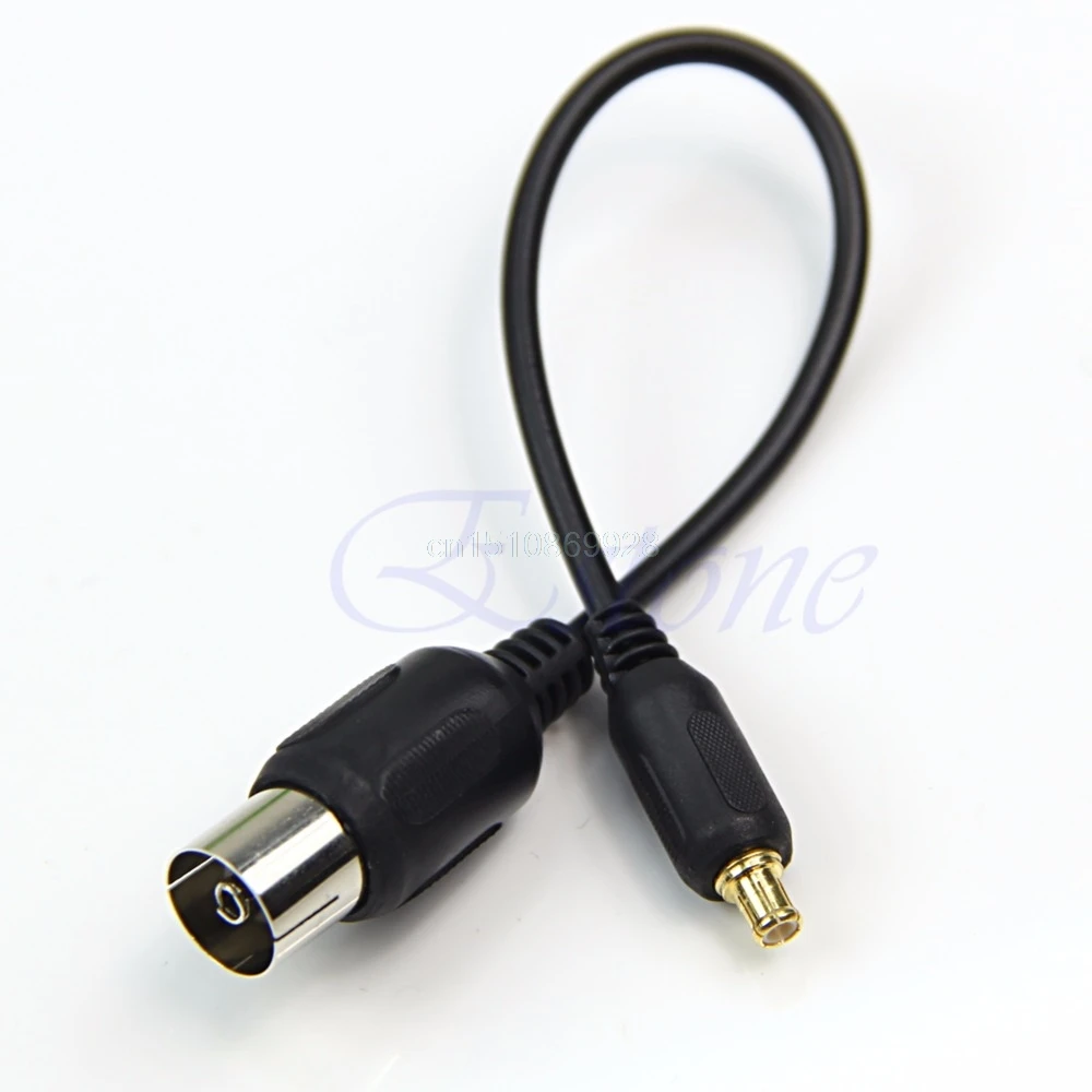 IEC Антенна MCX Кабель адаптер Pigtail разъем для USB TV DVB T тюнер M126 горячая