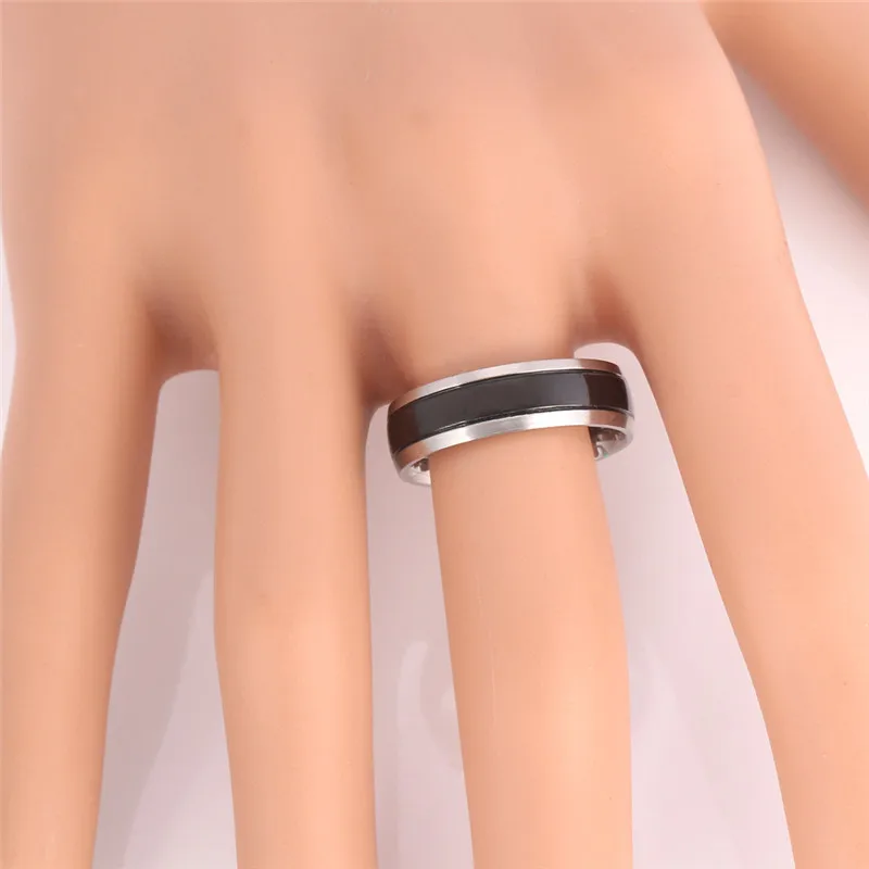 Мужское кольцо из нержавеющей стали 316L в подарочной коробке | Украшения и