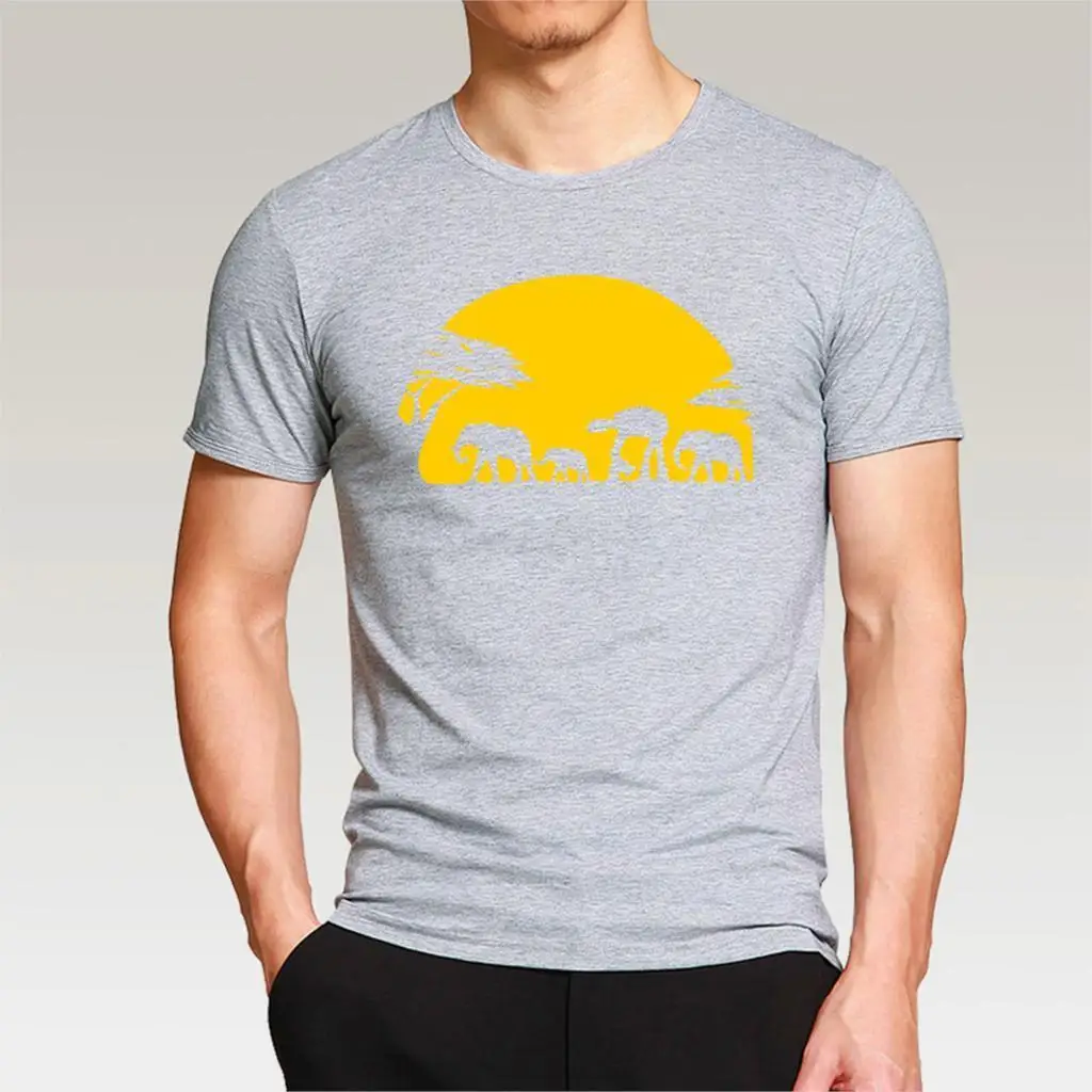 

Men's Summer Shirt Elephants And Imperial Walker Across African Safari T-Shirt