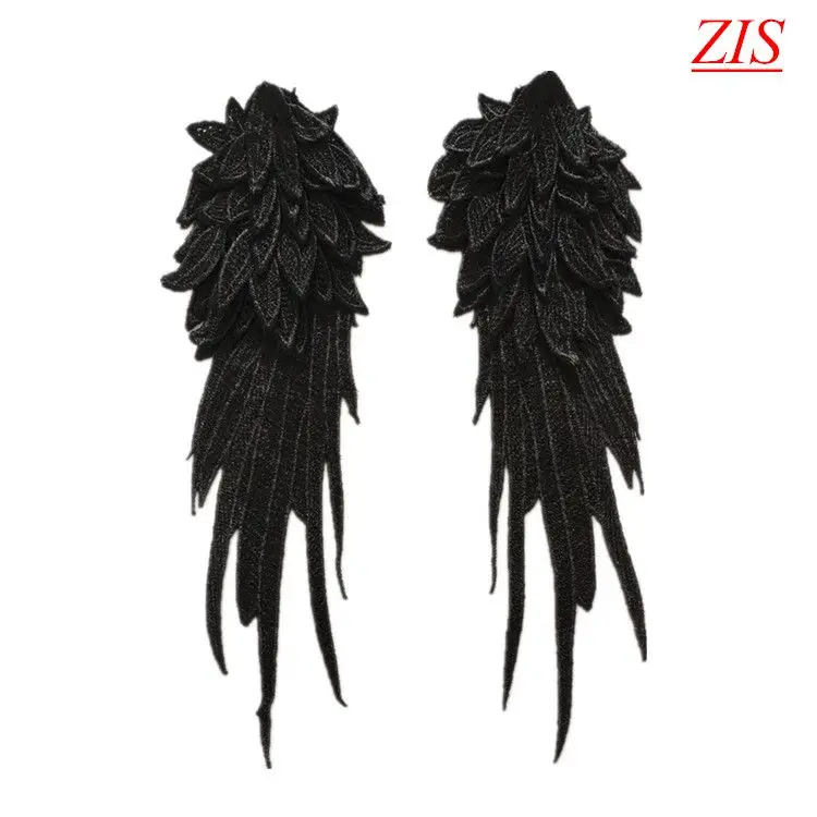 Новинка 2018 водорастворимое кружево с трехмерными перьями для вышивки аксессуары