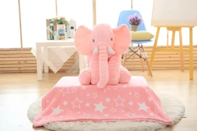 

Small Size 40cm 5colors Elephant Plush Soft Toy Stuffed Baby Toy Anminal Appease Baby Sleep Pillow