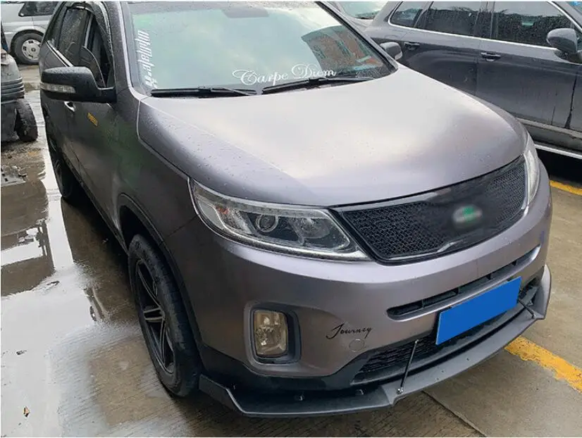 ABS краска автомобиля передний бампер спойлер, авто бампер диффузор Крышка для KIA Sorento 2011 2012 2013