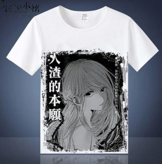 Аниме Kuzu no Honkai рисунок Yasuraoka Hanabi Ebato Sanae хлопковая Футболка для девочек|tee tee|tees girltees