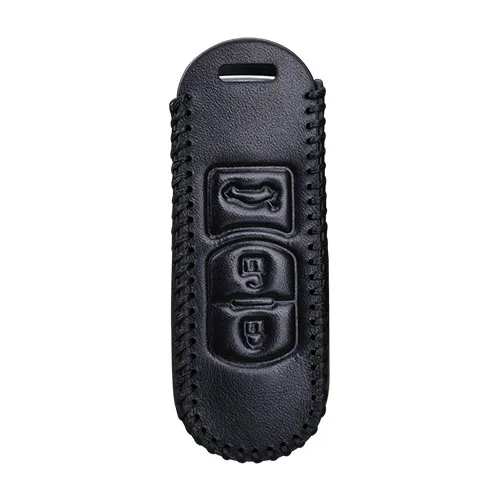 KUKAKEY кожаный чехол для ключей для Mazda 2 3 6 Axela Atenza CX-5 CX5 CX-7 CX-9 2/3 кнопки дистанционного управления смарт автомобильный держатель оболочка