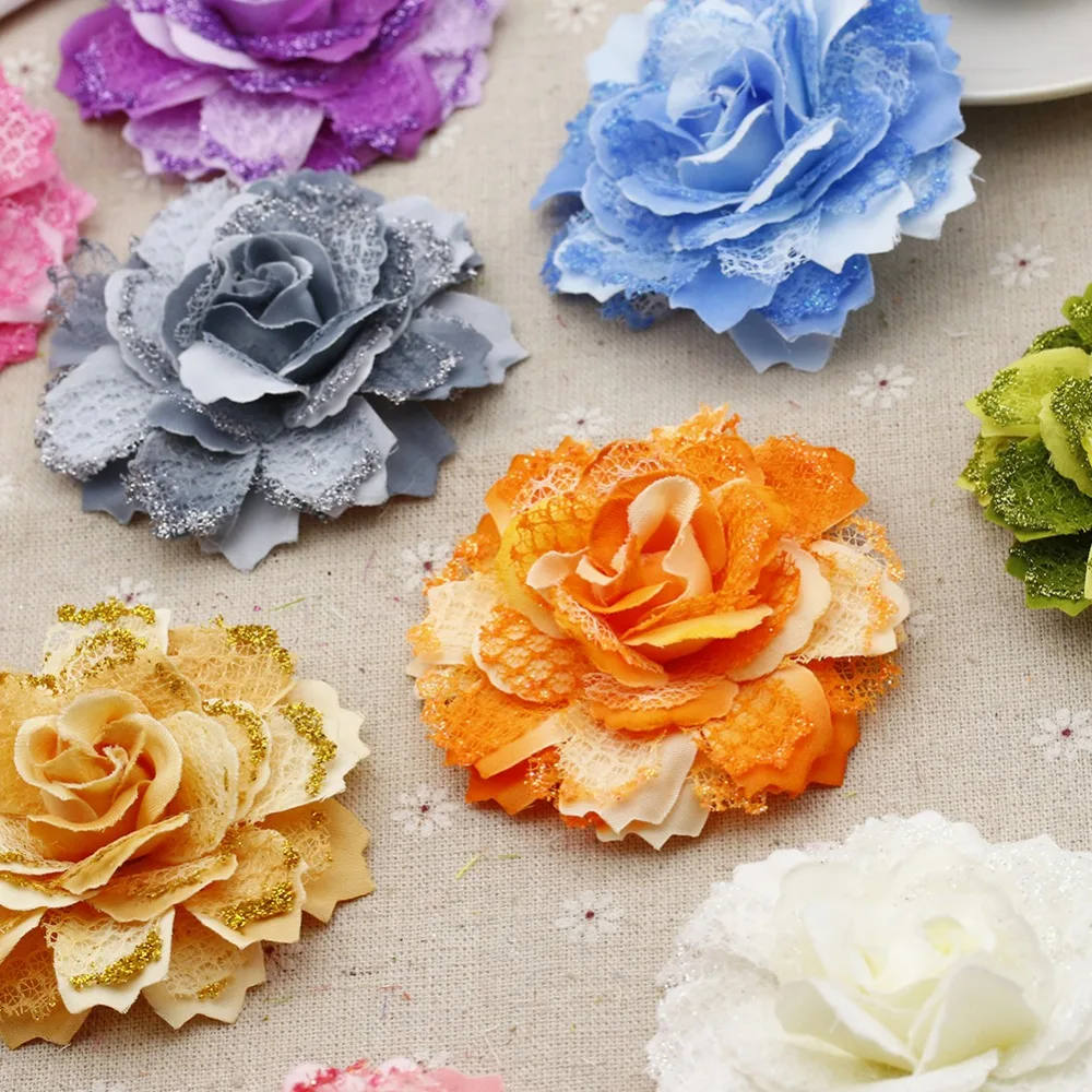 

Large decorations weddings arches peony flower heads DIY tricycle artificial flowers basket brooches accessories 7cm/1pcs