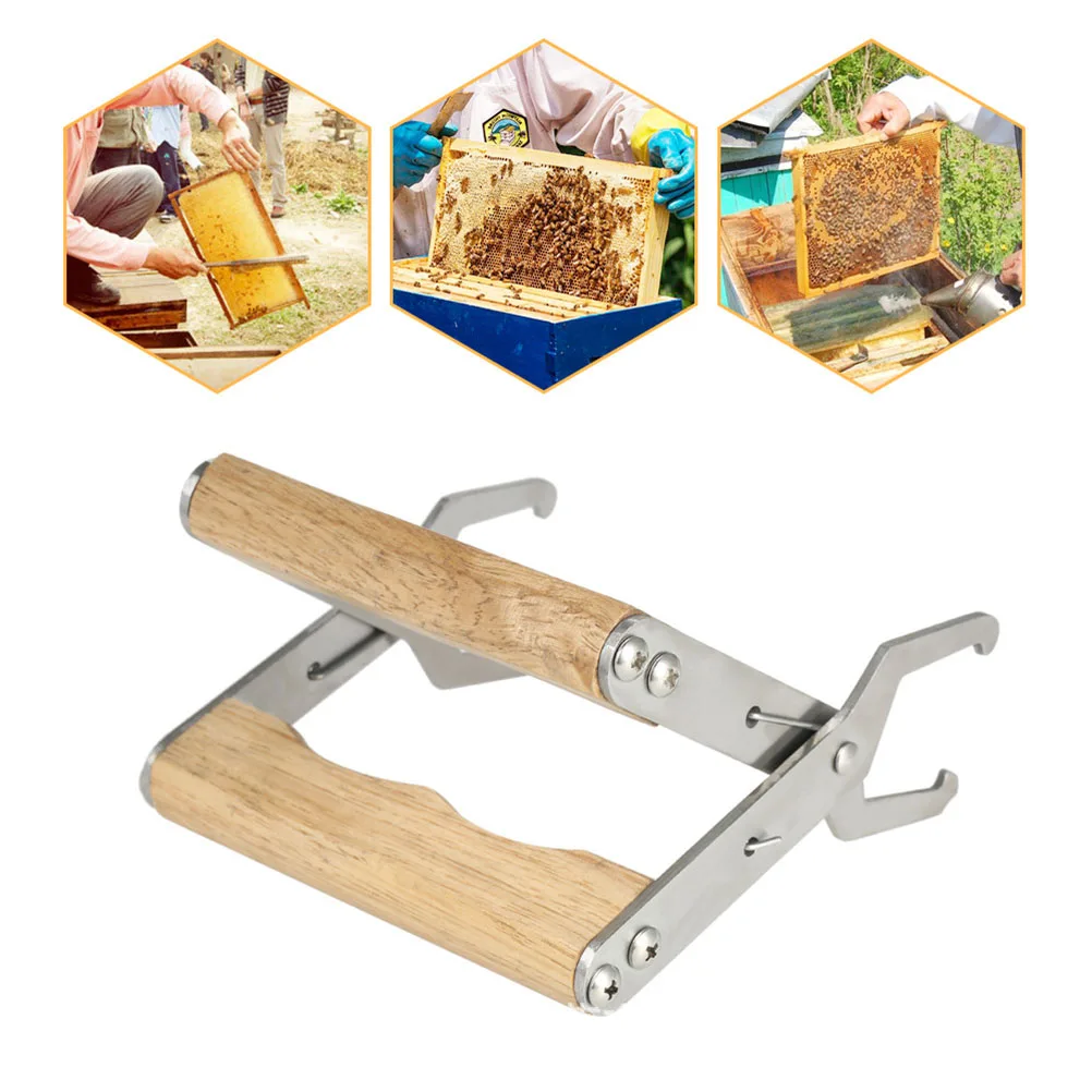 Рама из нержавеющей стали Gripper Beehive Frame Grip Protect Bee Sting Capture для