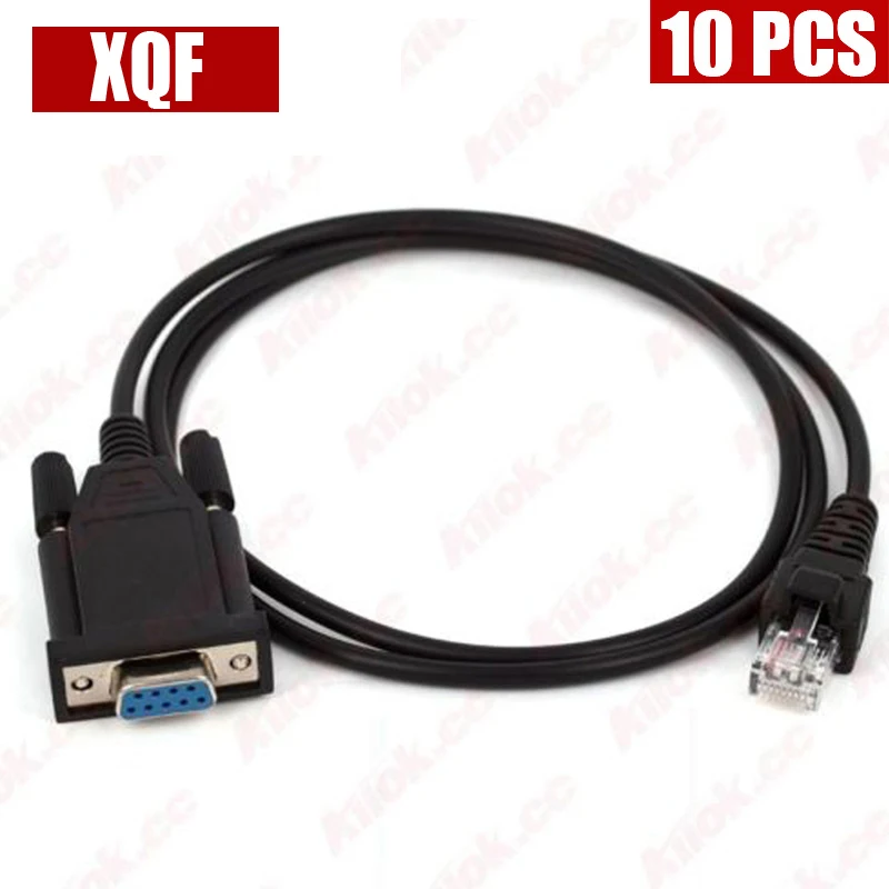 XQF 10PCS  Programming Cable For HYT Mobile Radio TM-600 TM-610 TM-800 TM-800M