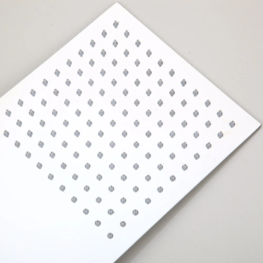 Лейка для душа с дождевой насадкой ванны роскошный настенный квадратный