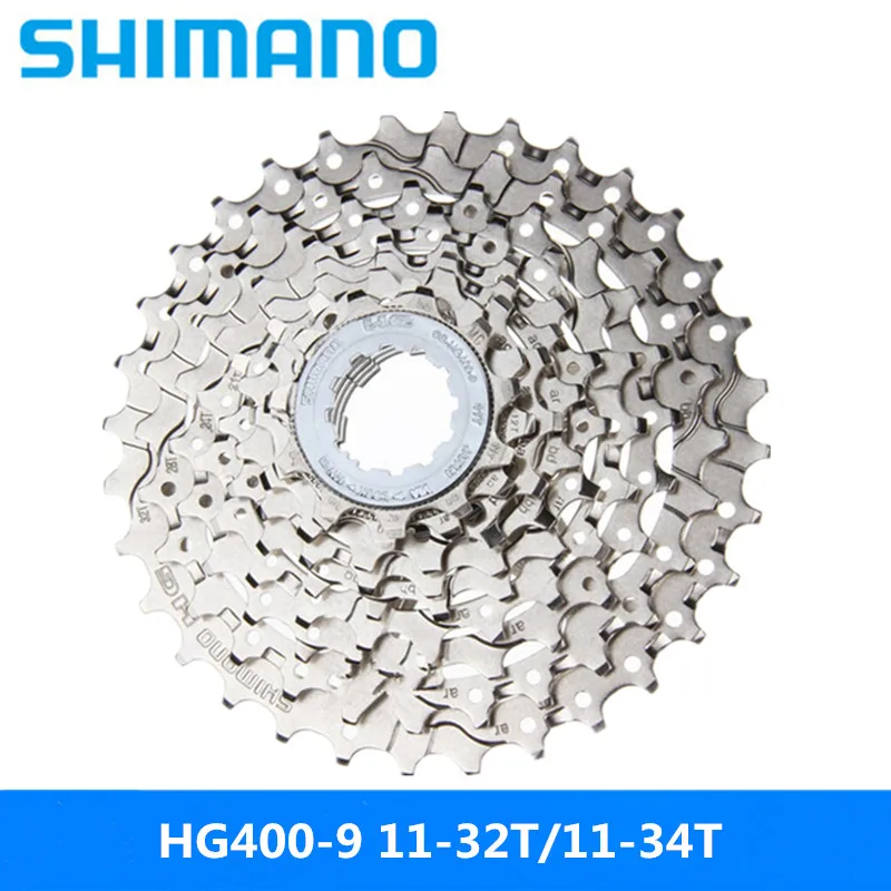 SHIMANO DEORE CS HG400 9 маховик горный велосипед S/27 скоростной башня Колесо HG50 11 32 T/11 34 T