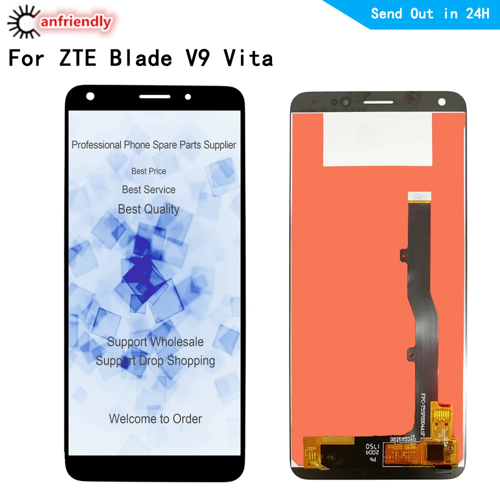 Для zte лезвие V9 Vita V9vita V0920 ЖК-дисплей Дисплей + Сенсорный экран Digitizer Замена в сборе