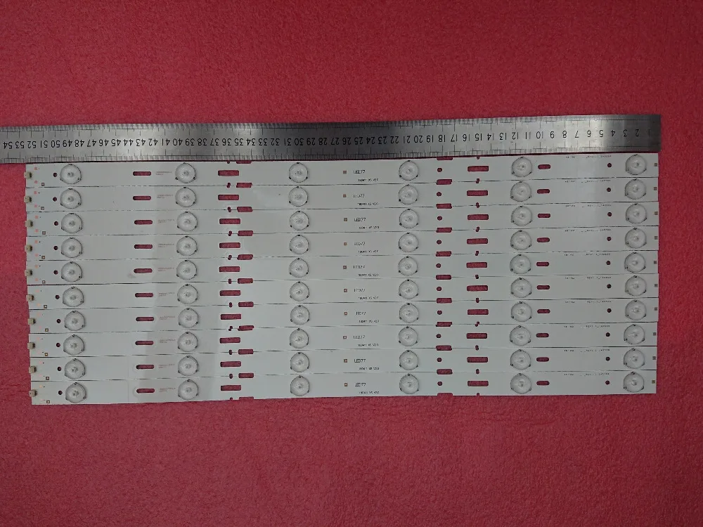 Новинка 10 комплектов = 100 шт. светодиодная лента с подсветкой 6LED 525 мм для Samsung LE48A5000