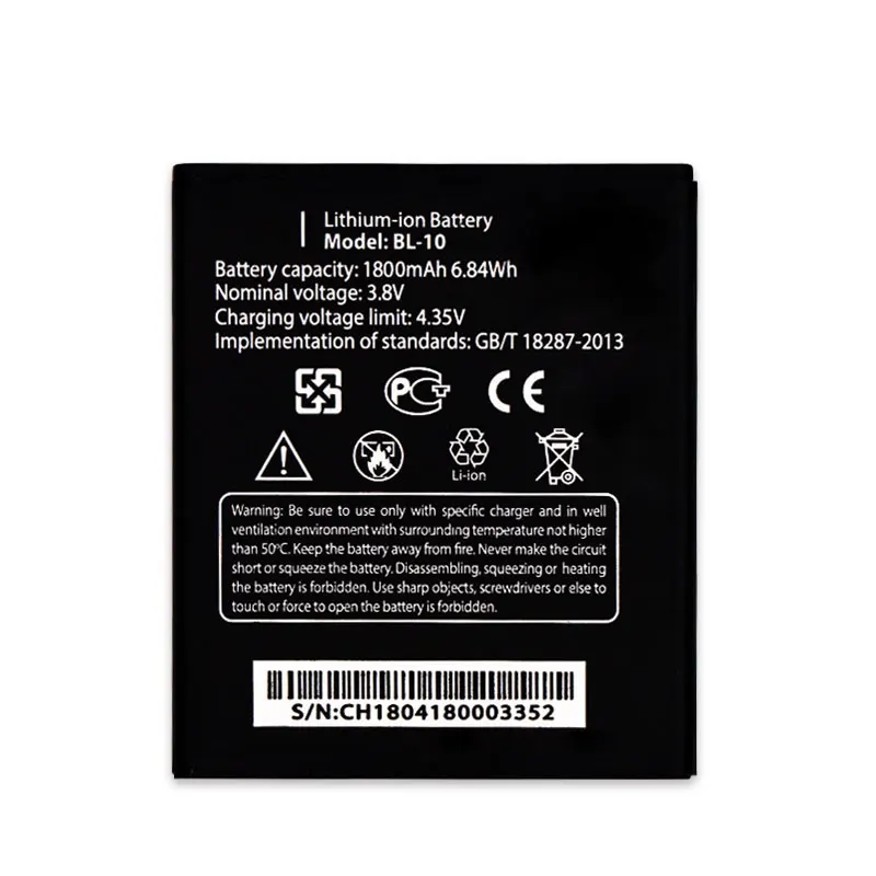 OLRRV 1800mAh для THL BL 10 BL10 T12 Аккумулятор Высококачественная батарея|Аккумуляторы
